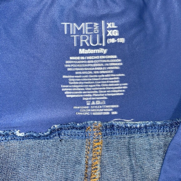 Xl 16-18 maternity full panel jeans - Picture 2 of 3